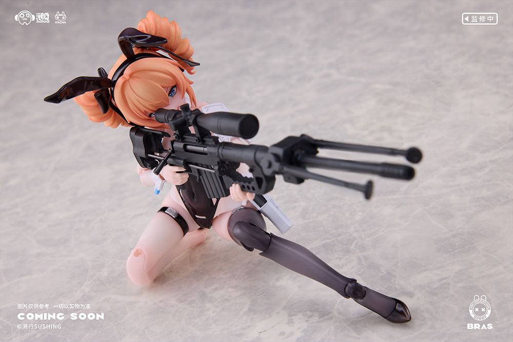 Bunny Rapid Action Squad Sniper Leoni 1/12 Scale Action Figure